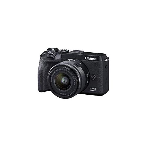 캐논 [아마존베스트]Canon EOS M6 Mark II System Camera 32.5 Megapixel 7.5 cm (3.0 Inch) Touchscreen LCD Digic 8 4K Video WLAN Bluetooth Black