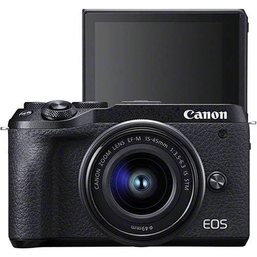 캐논 [아마존베스트]Canon EOS M6 Mark II System Camera 32.5 Megapixel 7.5 cm (3.0 Inch) Touchscreen LCD Digic 8 4K Video WLAN Bluetooth Black