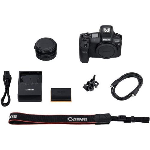 캐논 [아마존베스트]Canon EOS R Camera Case with EF-EOS R Bayonet Adapter - Full Frame System Camera - 30.3 Megapixels / 8.01 cm (3.2 inch). Clear View LCD II / DIGIC 8 / 4K Video / WLAN / Bluetooth.