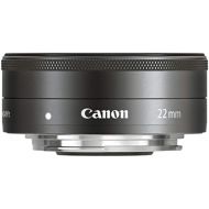 [아마존베스트]Canon EF-M 22mm 1:2 STM Pancake Lens 43 mm Filter Thread Black