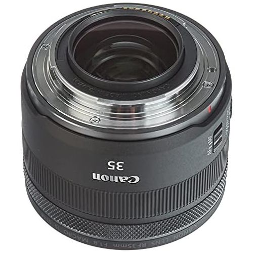 캐논 [아마존베스트]Canon Lens RF 35 mm F1.8 Macro IS STM for EOS R (fixed focal length, 52 mm filter thread, image stabiliser), black