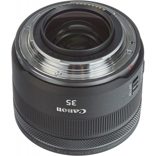 캐논 [아마존베스트]Canon Lens RF 35 mm F1.8 Macro IS STM for EOS R (fixed focal length, 52 mm filter thread, image stabiliser), black