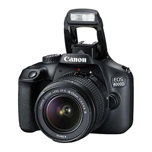 캐논 [아마존베스트]Canon EOS 4000D Kit 18-55 mm DC III SLR Camera Black