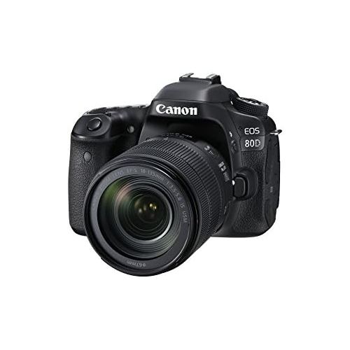 캐논 [아마존베스트]Canon EOS 80D SLR digital camera (24.2 megapixels, 7.7 cm (3.0 inches) display, Full HD, NFC and Wi-Fi) black