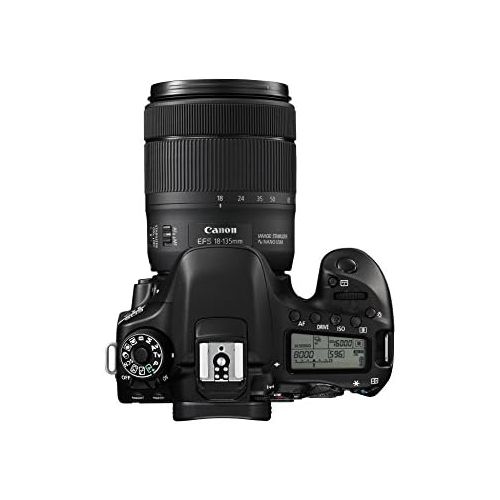 캐논 [아마존베스트]Canon EOS 80D SLR digital camera (24.2 megapixels, 7.7 cm (3.0 inches) display, Full HD, NFC and Wi-Fi) black