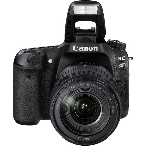 캐논 [아마존베스트]Canon EOS 80D SLR digital camera (24.2 megapixels, 7.7 cm (3.0 inches) display, Full HD, NFC and Wi-Fi) black