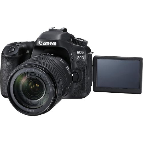 캐논 [아마존베스트]Canon EOS 80D SLR digital camera (24.2 megapixels, 7.7 cm (3.0 inches) display, Full HD, NFC and Wi-Fi) black