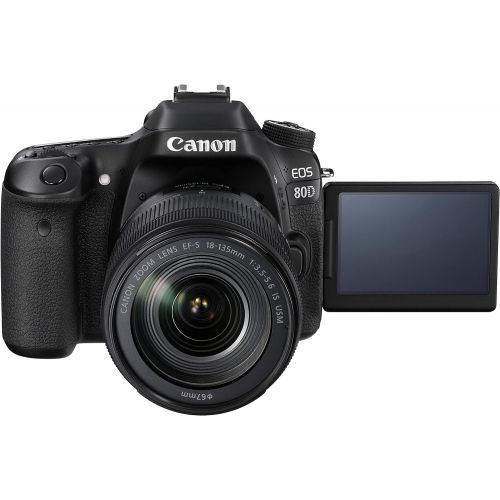 캐논 [아마존베스트]Canon EOS 80D SLR digital camera (24.2 megapixels, 7.7 cm (3.0 inches) display, Full HD, NFC and Wi-Fi) black