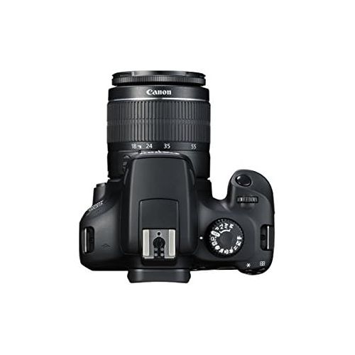 캐논 [아마존베스트]Canon EOS 4000D DSLR Camera and EF-S 18-55 mm f/3.5-5.6 III Lens - Black GB