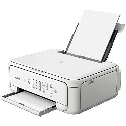 캐논 [아마존베스트]Canon Pixma colour Inkjet multifunction device (print, scan, copy, 2 Fine print heads with ink (black and colour), WiFi, print app, automatic duplex print, 2 paper feeders)., White