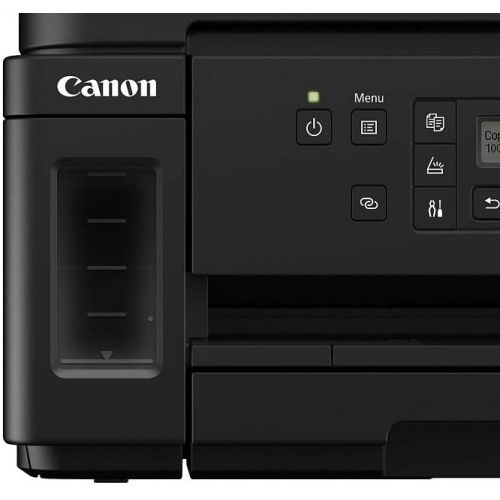 캐논 [아마존베스트]Canon PIXMA G6050 MegaTank Printer Refillable Inkjet Multifunctional Device DIN A4 (Scanner, Copier, WLAN, LAN, Duplex Print, Large Ink Tanks, High Range, Low Page Costs), Black