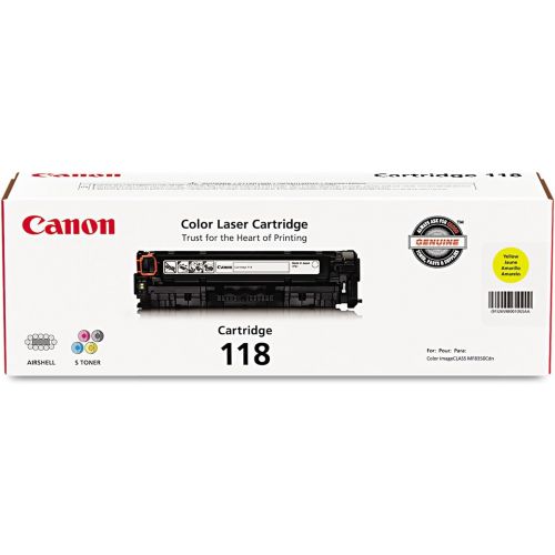 캐논 Canon Original 118 Toner Cartridge - Cyan