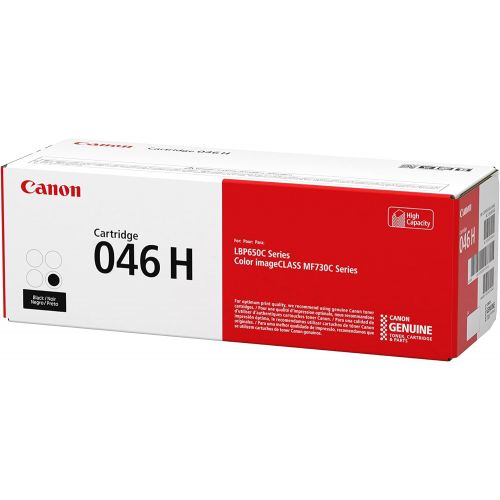 캐논 Canon Lasers Cartridge 046 Black, High Capacity Original Toner Cartridge - High Yield Black