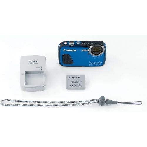 캐논 Canon PowerShot D30 Waterproof Digital Camera, Blue