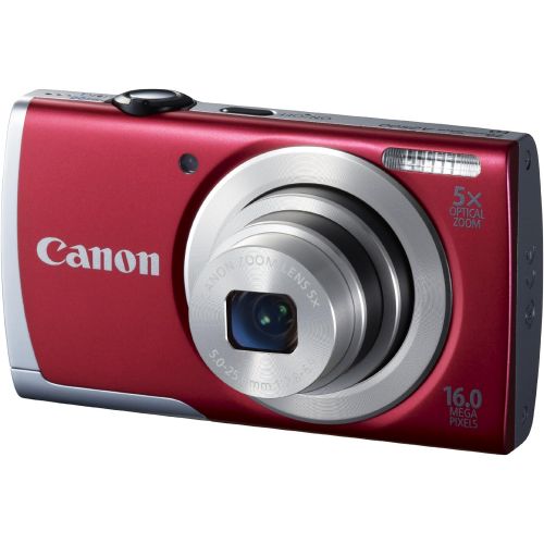 캐논 Canon PowerShot A2500 16MP Digital Camera with 5x Optical Image Stabilized Zoom with 2.7-Inch LCD (Silver) (OLD MODEL)