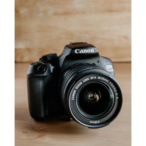 캐논 Canon EOS Rebel T6 Digital SLR Premium Kit, EF-S 18-55mm and EF 75-300mm Zoom Lenses, Backpack, 16GB Memory Card, Wifi