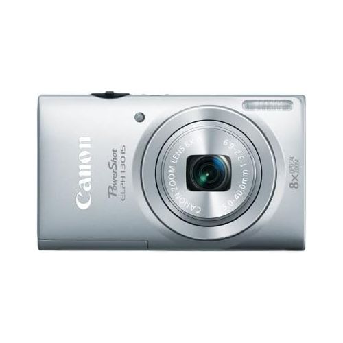 캐논 Canon PowerShot ELPH 130 IS 16.0 MP Digital Camera with 8x Optical Zoom 28mm Wide-Angle Lens and 720p HD Video Recording (Gray) (OLD MODEL)