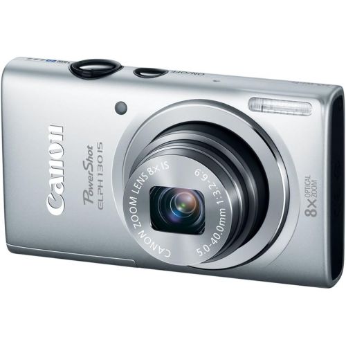 캐논 Canon PowerShot ELPH 130 IS 16.0 MP Digital Camera with 8x Optical Zoom 28mm Wide-Angle Lens and 720p HD Video Recording (Gray) (OLD MODEL)