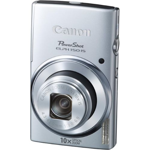 캐논 Canon PowerShot ELPH 150 IS Digital Camera (Blue)