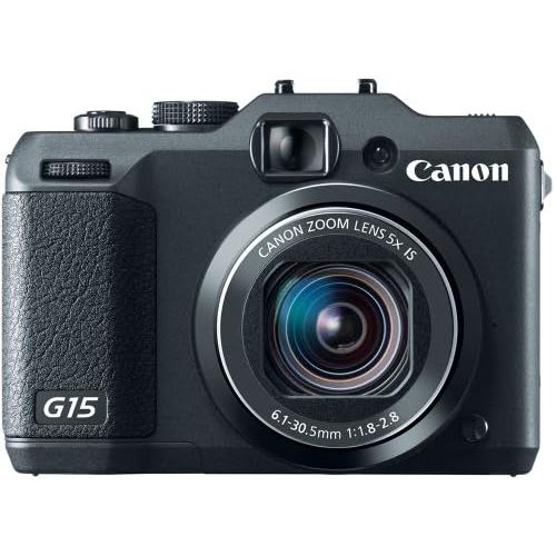 캐논 Canon PowerShot G15 12MP Digital Camera with 3-Inch LCD (Black) (OLD MODEL)