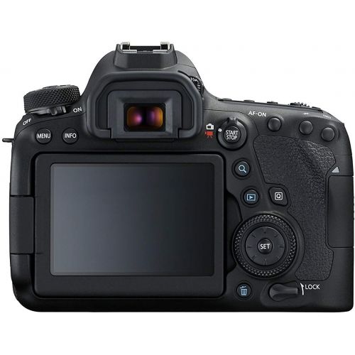 캐논 Canon EOS 6D Mark II DSLR Camera (Body Only), Canon BG-E21 Battery Grip, 2 Spare Batteries