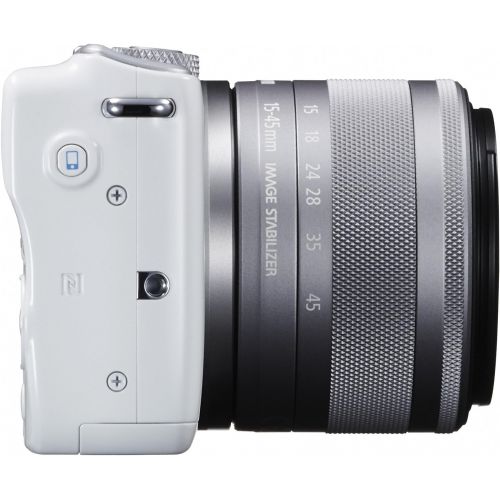 캐논 Canon EOS M10 Mirrorless Camera Kit with EF-M 15-45mm Image Stabilization STM Lens Kit