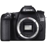 Canon EOS 70D (8469B002) Digital SLR Cameras Black 20.2 MP Digital SLR Camera - Body