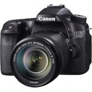 Canon EOS 70D Video Creator Kit with 18-135mm Lens, Rode VIDEOMIC GO and Sandisk 32GB SD Card Class 10 - Wi-Fi Enabled