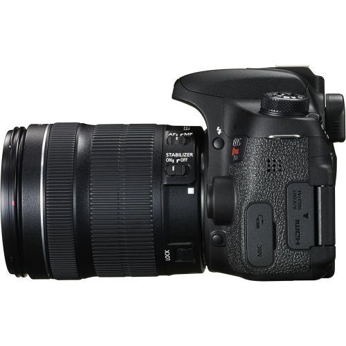 캐논 Canon EOS Rebel T6s Digital SLR with EF-S 18-135mm IS STM Lens - Wi-Fi Enabled
