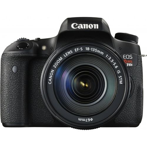 캐논 Canon EOS Rebel T6s Digital SLR with EF-S 18-135mm IS STM Lens - Wi-Fi Enabled