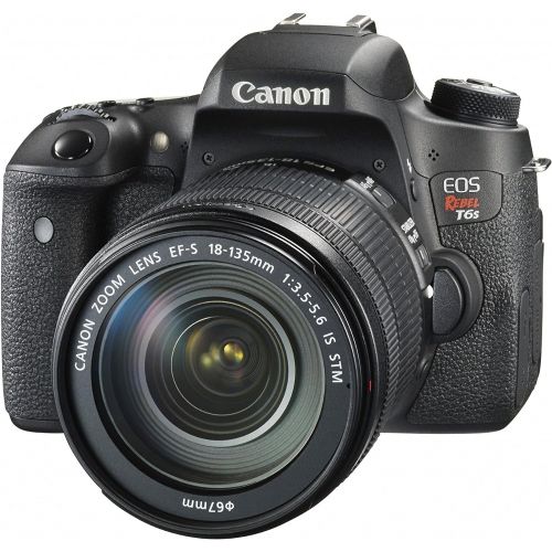 캐논 Canon EOS Rebel T6s Digital SLR with EF-S 18-135mm IS STM Lens - Wi-Fi Enabled