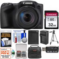 Canon PowerShot SX420 is Wi-Fi Digital Camera (Red) with 32GB Card + Case + Battery & Charger + Tripod + Kit