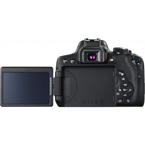 캐논 Canon EOS Rebel T6i Digital SLR (Body Only) - Wi-Fi Enabled