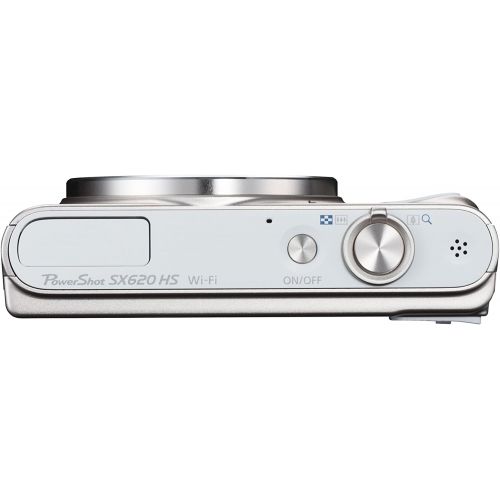 캐논 Canon PowerShot SX620 Digital Camera w25x Optical Zoom - Wi-Fi & NFC Enabled (Silver)