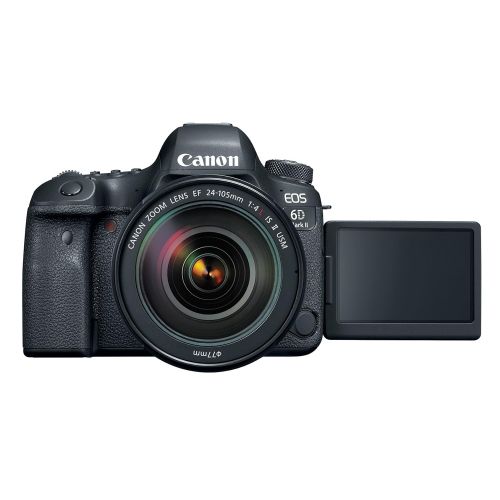 캐논 Canon EOS 6D Mark II DSLR Camera with EF 24-105mm USM Lens - WiFi Enabled