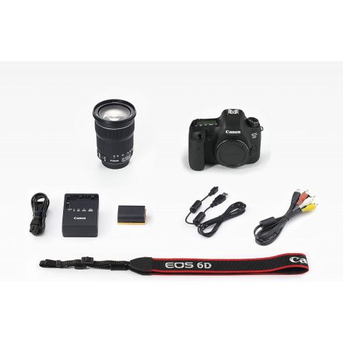 캐논 Canon EOS 6D 20.2 MP CMOS Digital SLR Camera with 3.0-Inch LCD (Body Only) - Wi-Fi Enabled