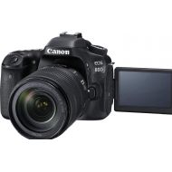 Canon Digital SLR Camera Body [EOS 80D] and EF-S 18-135mm f3.5-5.6 Image Stabilization USM Lens with 24.2 Megapixel (APS-C) CMOS Sensor and Dual Pixel CMOS AF (Black)