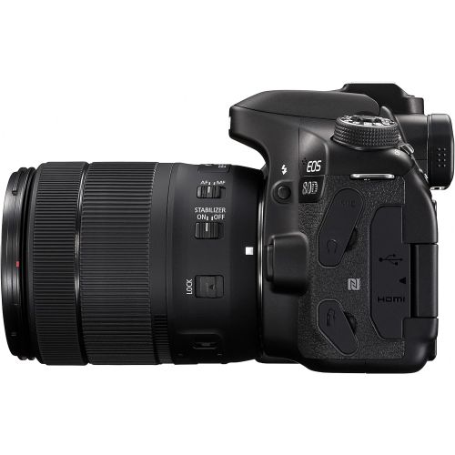 캐논 Canon Digital SLR Camera Body [EOS 80D] and EF-S 18-135mm f3.5-5.6 Image Stabilization USM Lens with 24.2 Megapixel (APS-C) CMOS Sensor and Dual Pixel CMOS AF (Black)