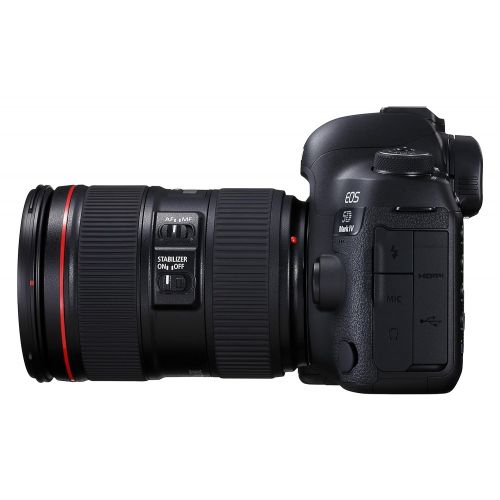 캐논 Canon EOS 5D Mark IV Full Frame Digital SLR Camera with EF 24-105mm f4L IS II USM Lens Kit