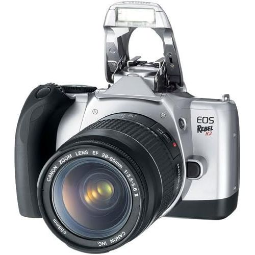 캐논 Canon EOS Rebel K2 SLR 35mm Film Camera with EF 28-90mm III Electronic Auto Focus Lens