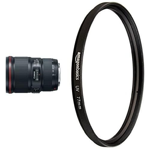 캐논 Canon EF 16-35mm f4L IS USM Lens with UV Protection Lens Filter - 77 mm