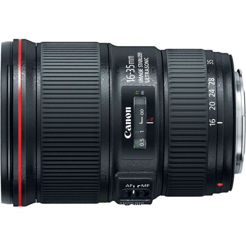 캐논 Canon EF 16-35mm f4L IS USM Lens with Circular Polarizer Lens - 77 mm