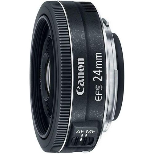 캐논 Canon EF-S 24mm f2.8 STM Lens with UV Protection Lens Filter - 52 mm