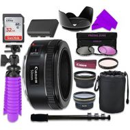 12 PC Accessory Kit with Canon EF 50mm f1.8 STM Lens