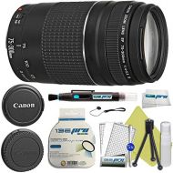 Canon EF 75-300mm f4-5.6 III Telephoto Zoom Lens for T3, T3i, T4i, T5, T5i, T6i, T6s, SL1, 5D, 5Ds, 6D, 60D, 7D, 70D, 600D, 650D, 700D, 100D, 1100D, 1200D + I3ePro Basic Accessory