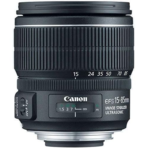 캐논 Canon EF-S 15-85mm f3.5-5.6 IS USM UD Standard Zoom Lens for Canon Digital SLR Cameras (International Model) No Warranty