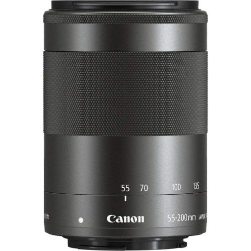 캐논 Canon EF-M 55-200mm f4.5-6.3 Image Stabilization STM Lens (Black) International Version (No Warranty)