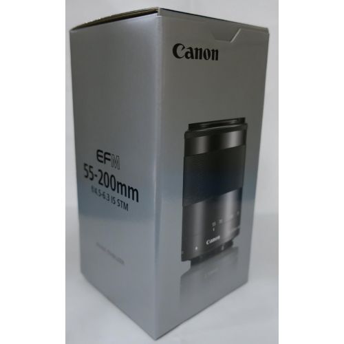 캐논 Canon EF-M 55-200mm f4.5-6.3 Image Stabilization STM Lens (Black) International Version (No Warranty)