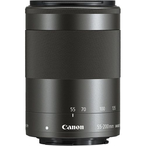 캐논 Canon EF-M 55-200mm f4.5-6.3 Image Stabilization STM Lens (Black) International Version (No Warranty)