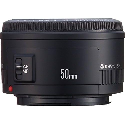 캐논 Canon EF 50mm f1.8 II Standard AutoFocus Fixed Lens - White Box(Bulk Packaging)